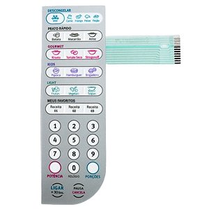 kit Teclado de Membrana para Microondas
