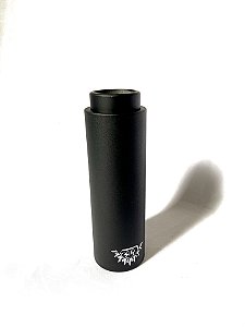 PEDALEIRA ALUMÍNIO + NYLON DRB BIKES FTZ 115MM (4.50") PRETO