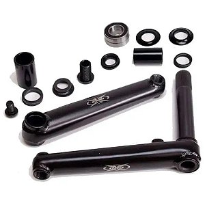 PEDIVELA PROX 48 ESTRIAS STREET 22MM PRETO RHD COM ROLAMENTOS MID