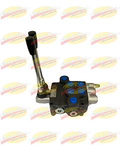 COMANDO HIDRÁULICO 02 ALAVANCAS - 80 LTS - MONOBLOCO