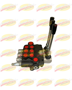 COMANDO HIDRÁULICO 03 ALAVANCAS - 80 LTS - MONOBLOCO