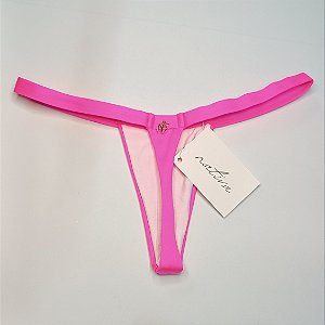 Calcinha Basic Bronze 6 Cós Fixo - Rosa Barbie