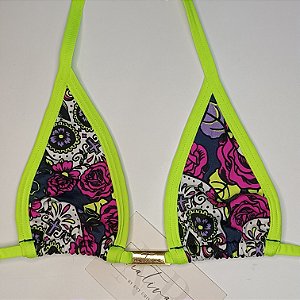 Top Extreme - Caveira Mexicana + Amarelo Neon