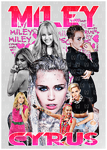 Estampas Prontas DTF - Miley Cyrus