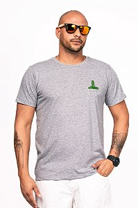 Camiseta Fucktus - cinza