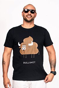 Camiseta Bullshit - preta