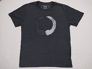 Camiseta Dualidade - mescla escuro