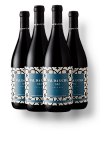 Kit 4 Garrafas Val da Ucha Dão Tinto DOC - 750ml