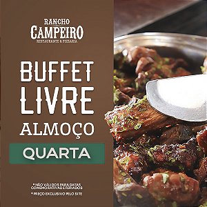 Buffet Livre Almoço - Quarta Feira