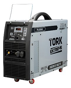 Máquina de Corte Plasma Inversora 250 Amperes TOUCH 250 CUT PUNCH CNC 80mm Trifásica Tork Solda