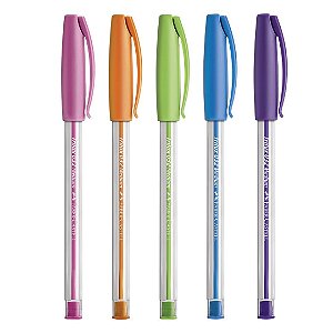 Caneta Esferográfica Ponta Média Trilux 032 Cores Faber-Castell Unidade