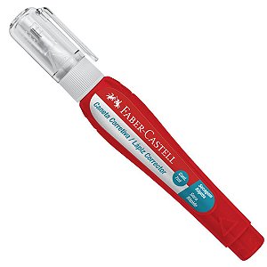 Caneta Corretiva Faber-Castell 7ml secagem rápida