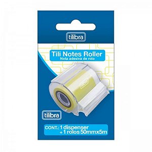 Tili Notes Roller Amarelo Tilibra 50mm x 5m