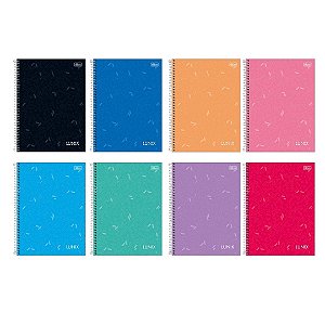 Caderno Lunix Tilibra 80 folhas Universitário