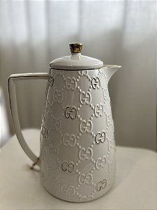 Garrafa Térmica de Porcelana 1 litro inspiração Gucci