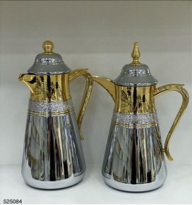 Conjunto Garrafa Térmica luxo  2 peças