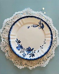 Conjunto prato raso Demoiselle 6 peças