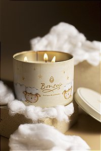 Vela aromática lata Bonsoir  baby 330g  30h