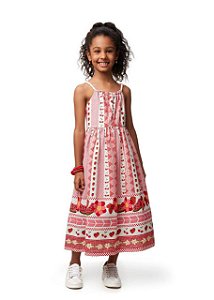 Vestido Longo Pic Nic Kids