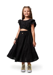 Vestido Cut Out Jabuticabas Kids