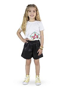 Shorts Fashion Leather Kids