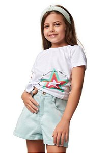 SHORTS JEANS BABY BLUE KIDS - UNICA