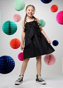 Vestido Curto Laço