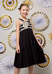 Vestido Boho Preto