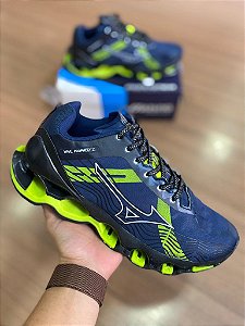 "Tênis Mizuno Wave Prophecy x - Preto"