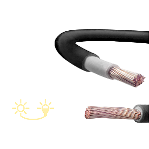 CABO SOLAR 4MM PRETO 25MT