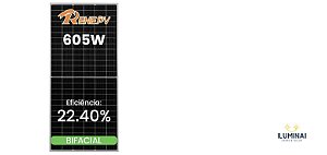 MODULO 605W RENEPV BIFACIAL 30MM