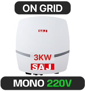INVERSOR SAJ AFCI 3KW-R5-ON-GRID 220V 1MPPT