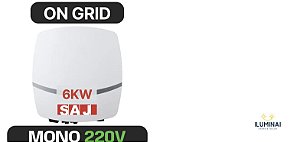 INVERSOR SAJ MONOFASICO 6K-R5 ON-GRID 220V 2MPPT