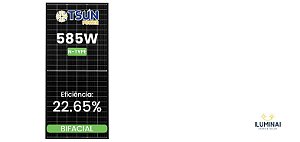 MODULO 585W N-TYPE TSUN BIFACIAL 30MM