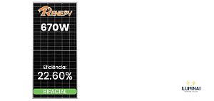 MODULO 670W RENEPV BIFACIAL 30MM