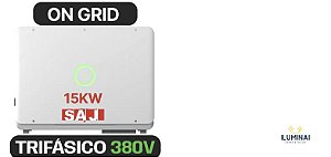 INVERSOR SAJ AFCI 15KW-R6-T2-32 ON-GRID 380V 2MPPT