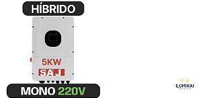INVERSOR SAJ MONO HIBRIDO 5KW-H2 220V 2MPPT