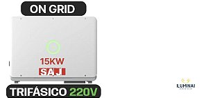 INVERSOR SAJ AFCI 15KW-R6-ON-GRID 220V 2MPPT