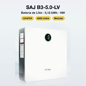 BATERIA SAJ BAIXA TENSÃO B3-5.0KWH-LV 48V