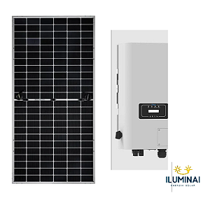 KIT SOLAR 6,00 kWp - Inversor DEYE 6kW - 10 Modulos 600W