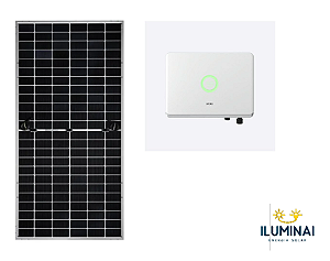 KIT SOLAR 10,08 kWp - Inversor SAJ 10kW - 16 Modulos 630W