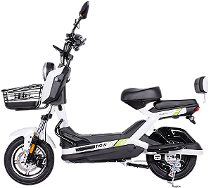 Scooter Elétrica T1 1000W Branca – New E-Bike