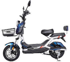 Scooter Elétrica T1 1000W Azul Camaleão – New E-Bike