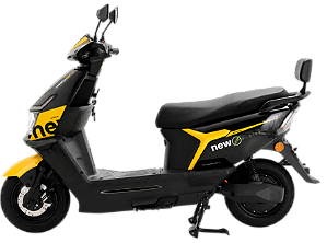 Scooter Elétrica Shark 1000W Amarela – New E-Bike