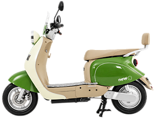 Scooter Elétrica Cappuccino 1000W Verde – New E-Bike