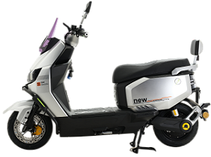 Scooter Elétrica MZ 1000W Prata – New E-Bike