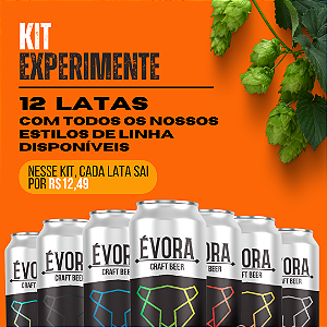 KIT EXPERIMENTE- 12 LATAS 473 ML