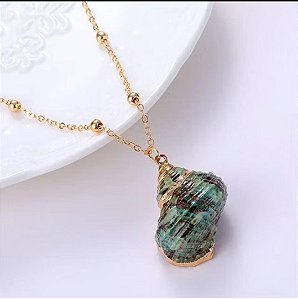 Cordão Concha Verde