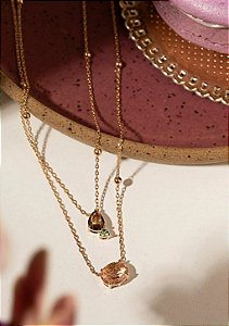 Escapulário Gota e Oval