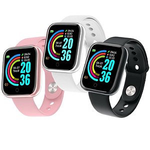 Relógio Smartwatch Inteligente D20 y68 Android
